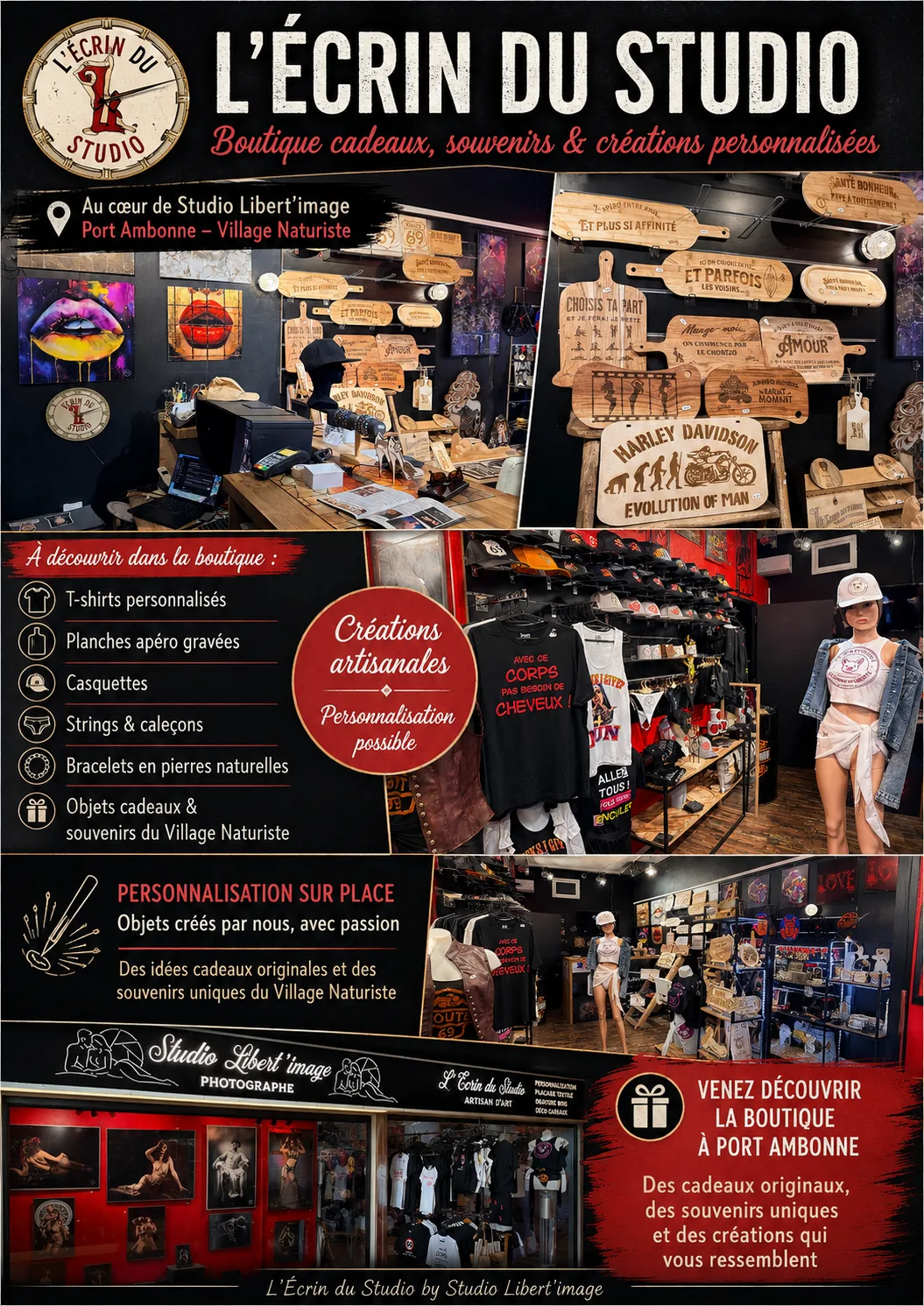 Studio LIBERT'Image au Village Naturiste du Cap d'Agde