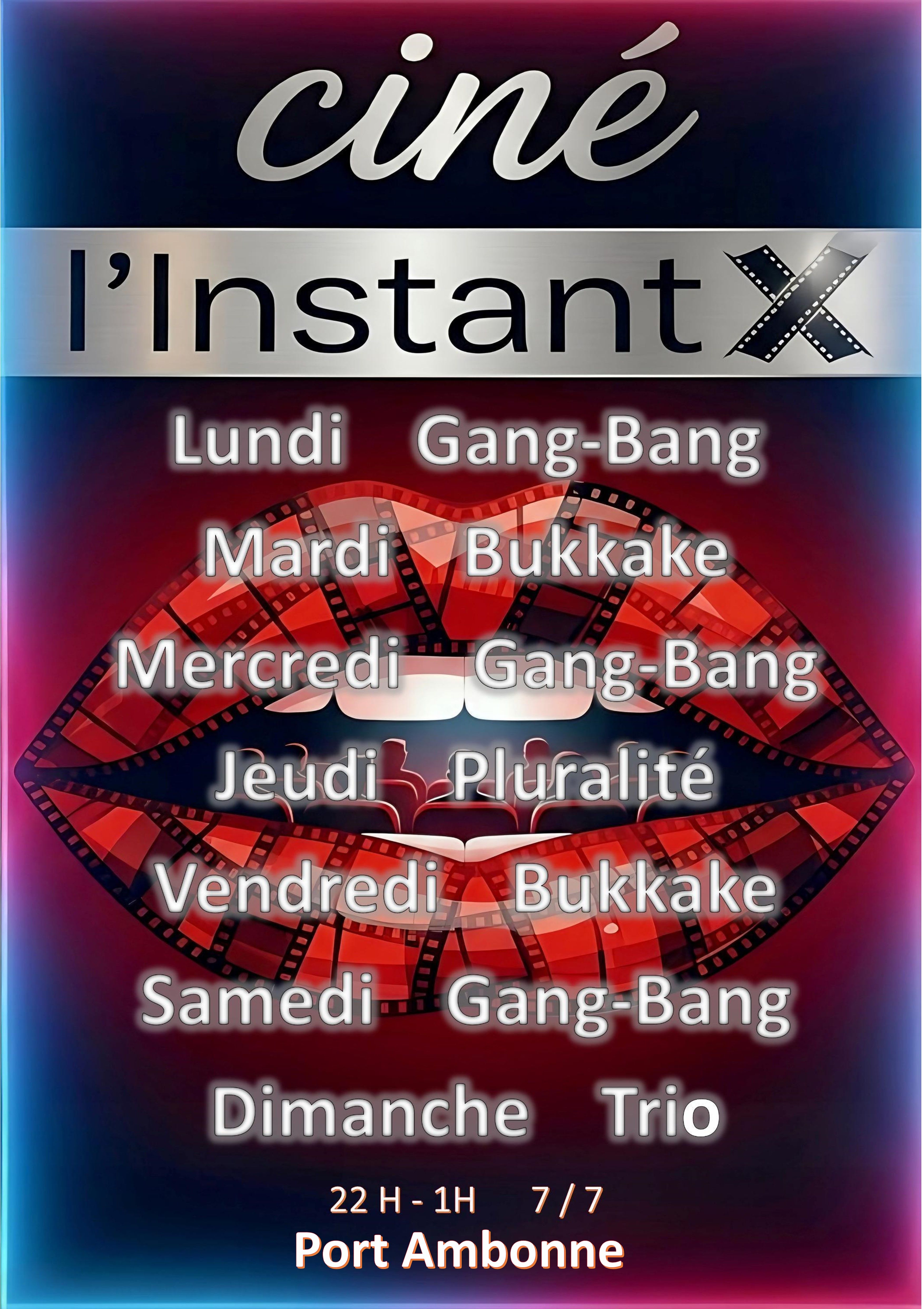 Ciné d'instant x au Village Naturiste du Cap d'Agde