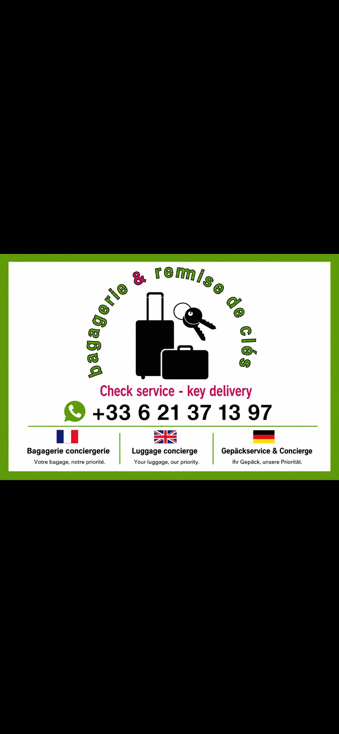 Bagagerie du village au Village Naturiste du Cap d'Agde